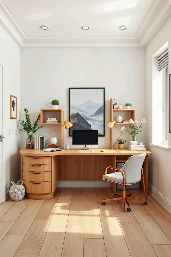 62 Home Office Desk Ideas 2026: Curved, Oval & Designer Desks for Modern Workspaces