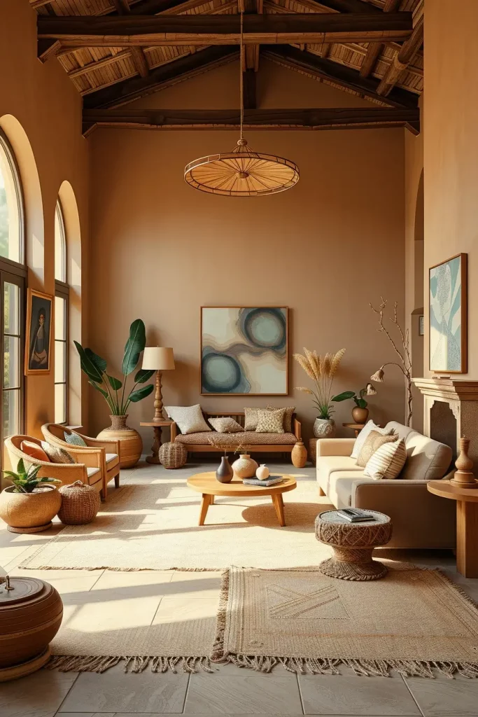 62 Boho Living Room Ideas 2026: Modern, Designer & Stylish Interiors