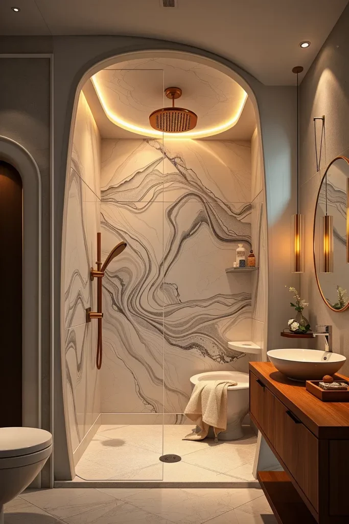 64 Shower Renovation Ideas 2026: Modern Curved, Oval & Designer Showers