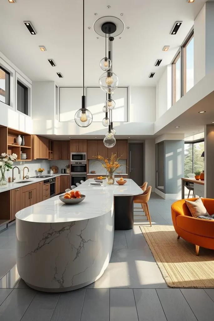 65 Open Kitchen Renovation Ideas 2026: Stylish Curved & Designer Open Kitchens