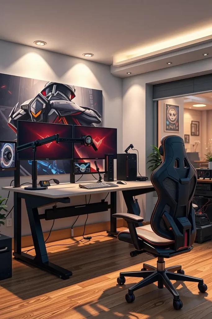 62 Gaming Desk Ideas 2026: Smart, Ergonomic & Modern Gaming Setups