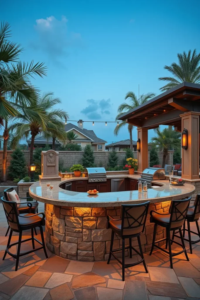 66 Outdoor Bar Ideas On Backyard 2026: Stylish Curved And Designer Outdoor Bars