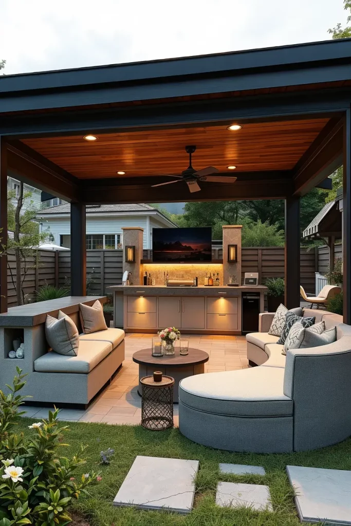 66 Outdoor Bar Ideas On Backyard 2026: Stylish Curved And Designer Outdoor Bars