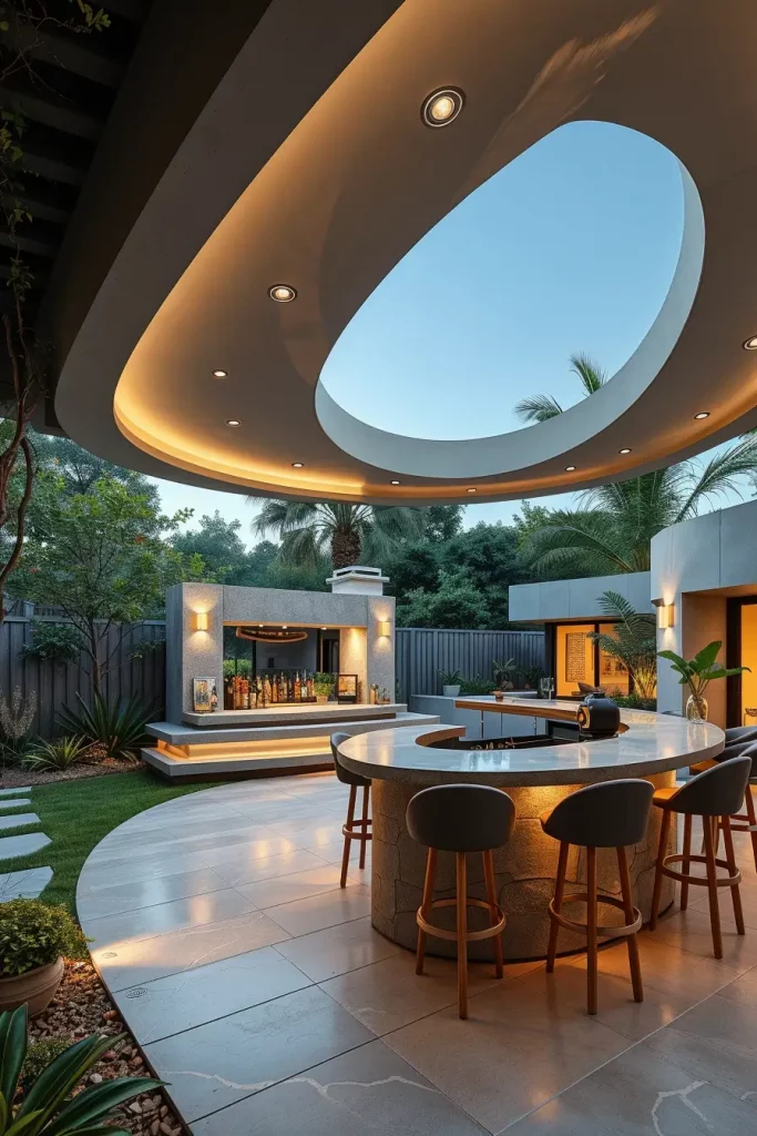 66 Outdoor Bar Ideas On Backyard 2026: Stylish Curved And Designer Outdoor Bars