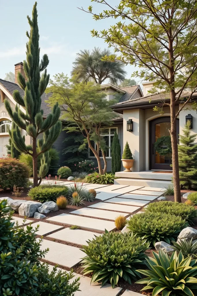 60 Frontyard Landscape Layout Ideas 2026 For Cozy, Stylish, And Modern Curb Appeal