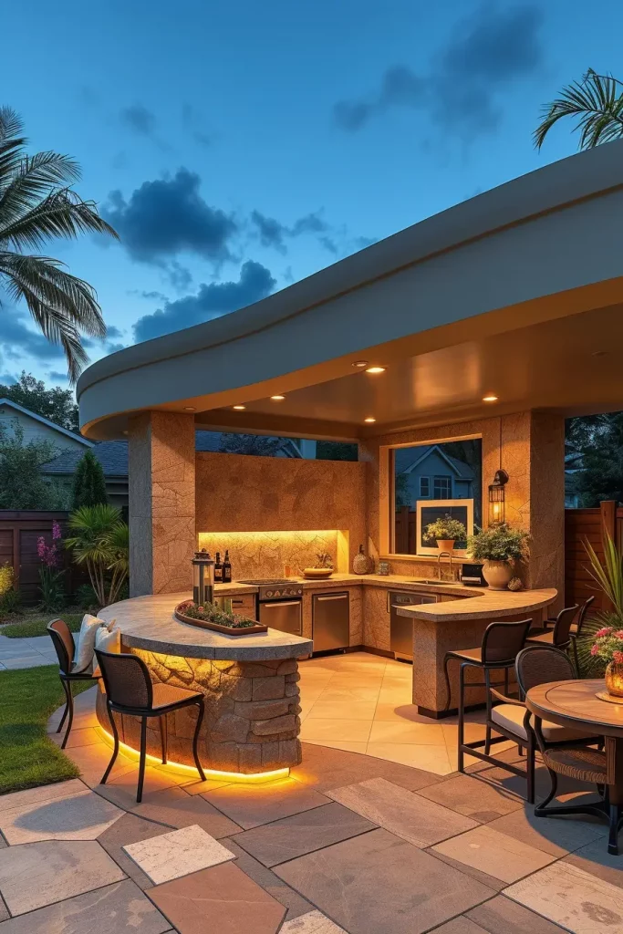 66 Outdoor Bar Ideas On Backyard 2026: Stylish Curved And Designer Outdoor Bars