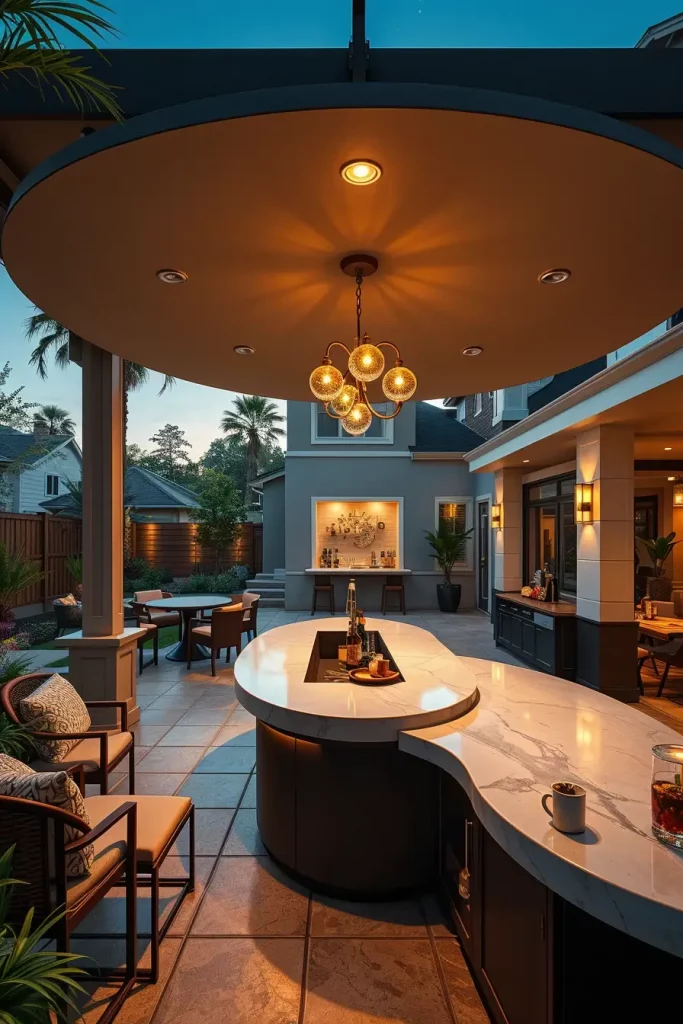 66 Outdoor Bar Ideas On Backyard 2026: Stylish Curved And Designer Outdoor Bars