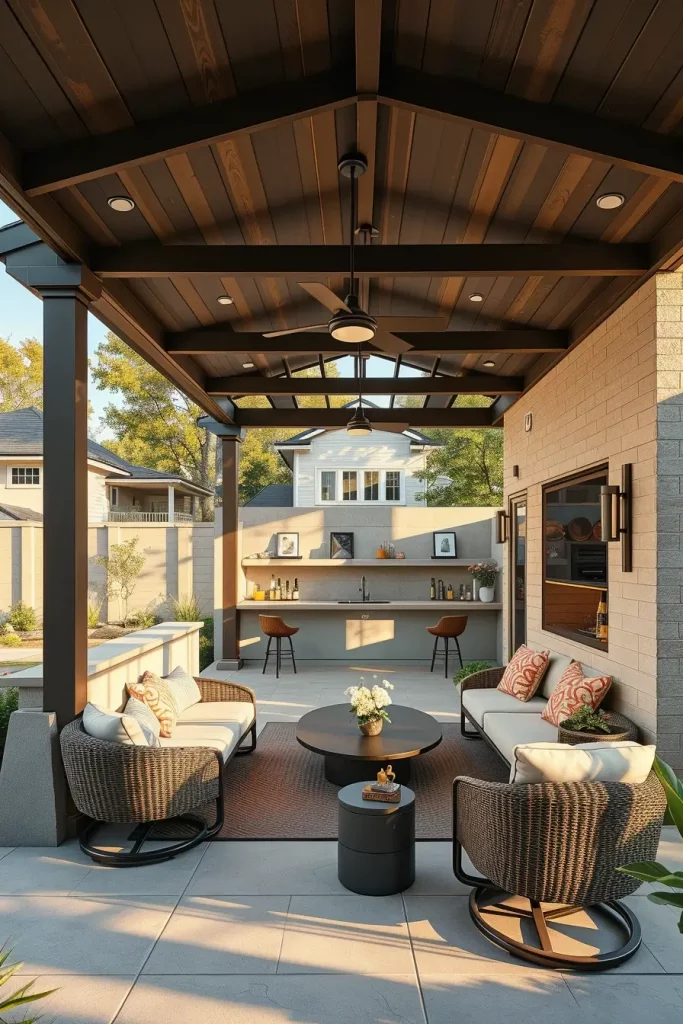 66 Outdoor Bar Ideas On Backyard 2026: Stylish Curved And Designer Outdoor Bars