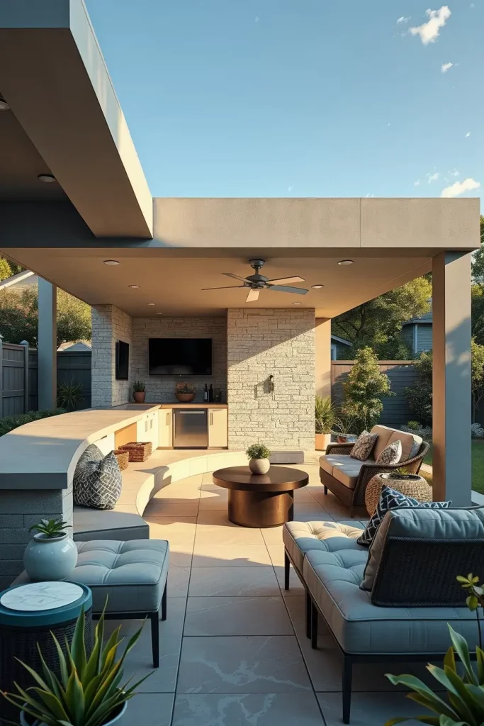 66 Outdoor Bar Ideas On Backyard 2026: Stylish Curved And Designer Outdoor Bars