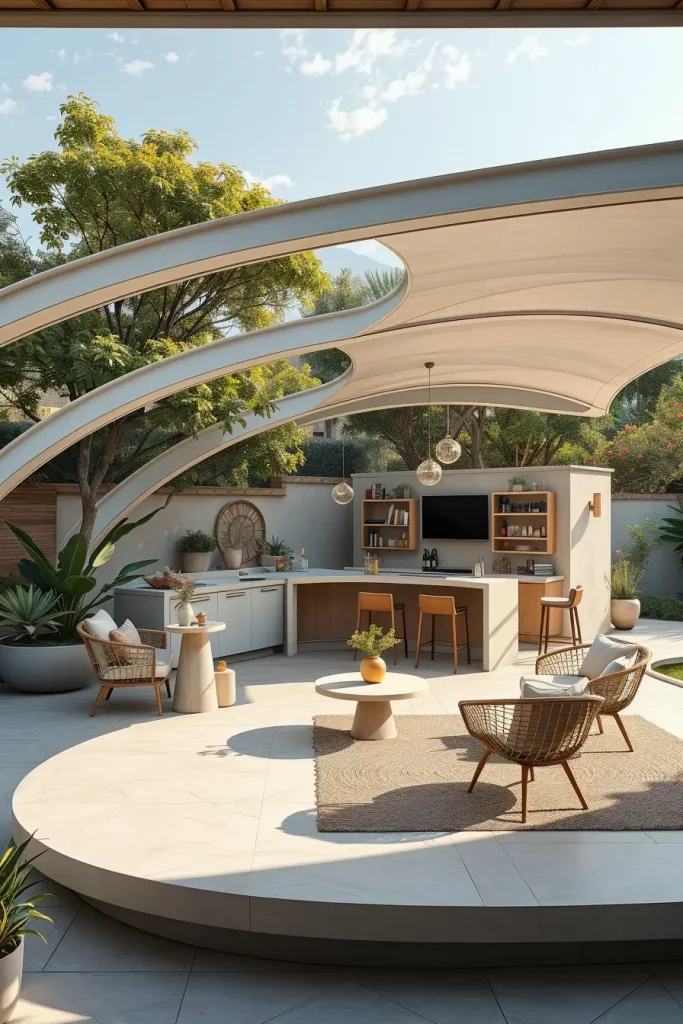 66 Outdoor Bar Ideas On Backyard 2026: Stylish Curved And Designer Outdoor Bars