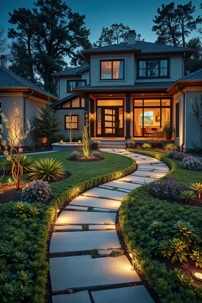 60 Frontyard Landscape Layout Ideas 2026 For Cozy, Stylish, And Modern Curb Appeal