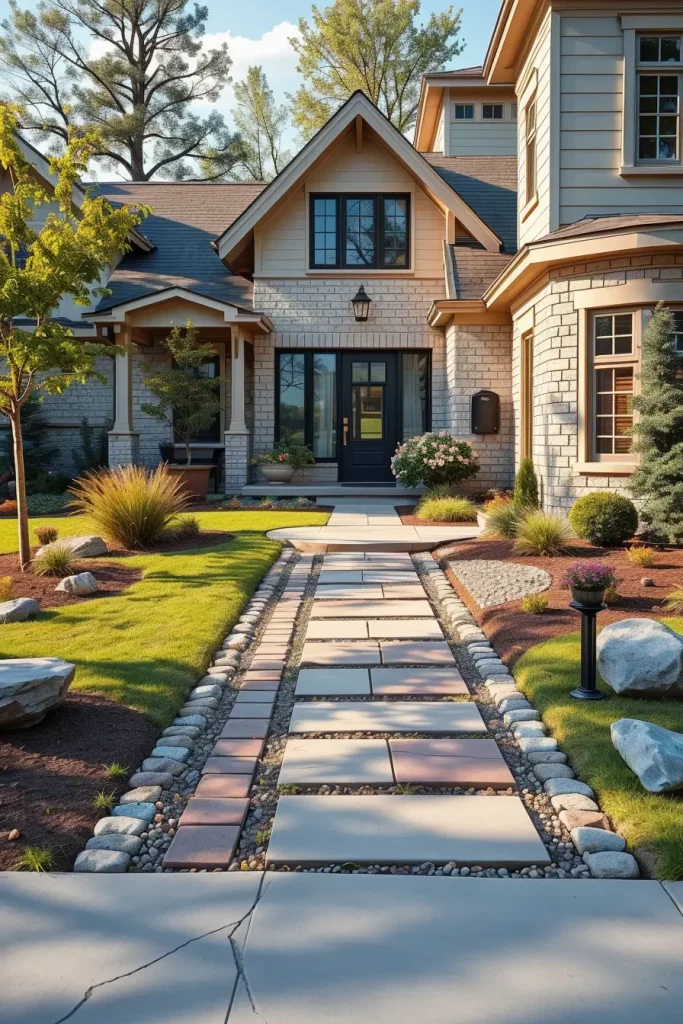 60 Frontyard Landscape Layout Ideas 2026 For Cozy, Stylish, And Modern Curb Appeal