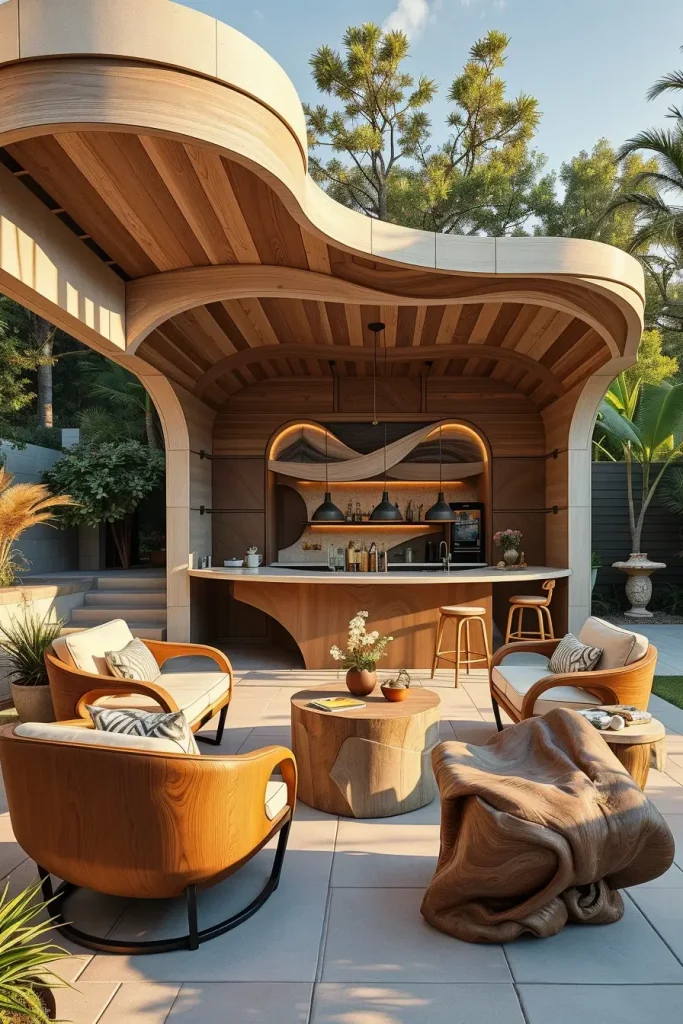 66 Outdoor Bar Ideas On Backyard 2026: Stylish Curved And Designer Outdoor Bars