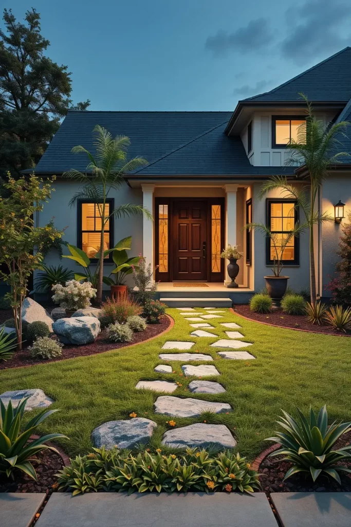 60 Frontyard Landscape Layout Ideas 2026 For Cozy, Stylish, And Modern Curb Appeal