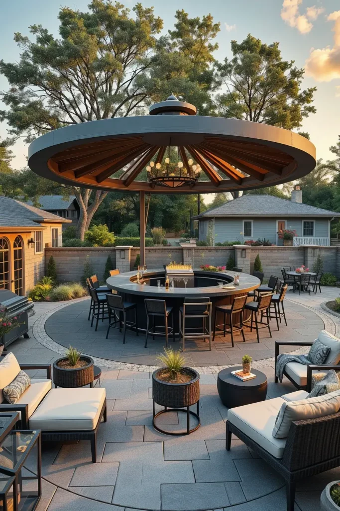 66 Outdoor Bar Ideas On Backyard 2026: Stylish Curved And Designer Outdoor Bars