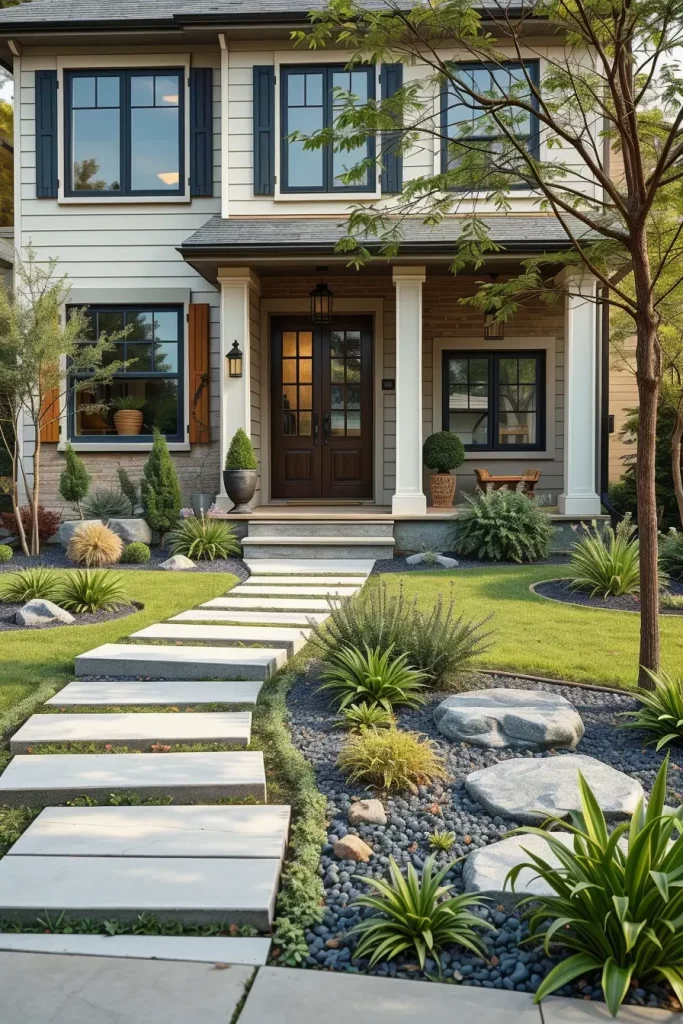 60 Frontyard Landscape Layout Ideas 2026 For Cozy, Stylish, And Modern Curb Appeal