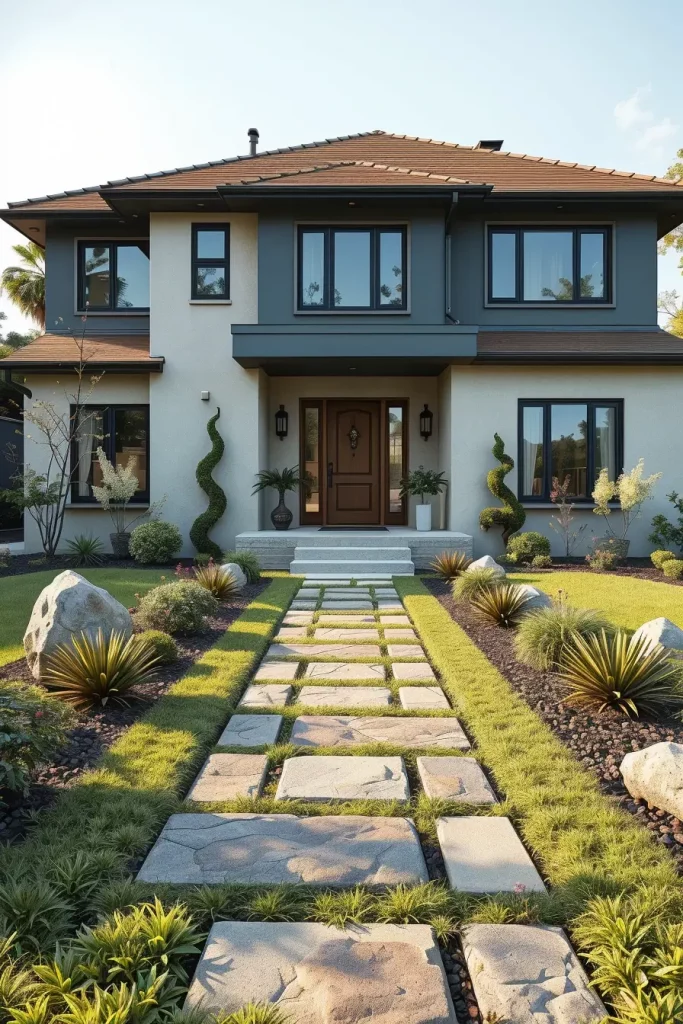 60 Frontyard Landscape Layout Ideas 2026 For Cozy, Stylish, And Modern Curb Appeal