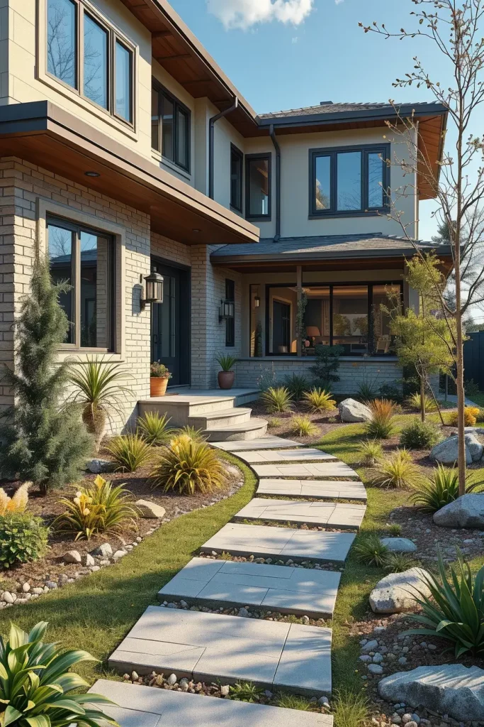 60 Frontyard Landscape Layout Ideas 2026 For Cozy, Stylish, And Modern Curb Appeal