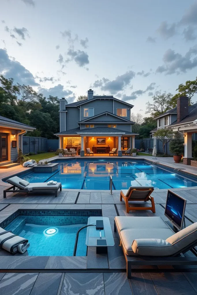 Outdoor Pool Area Above Ground 2026: Creative, Modern And Designer Backyard Ideas