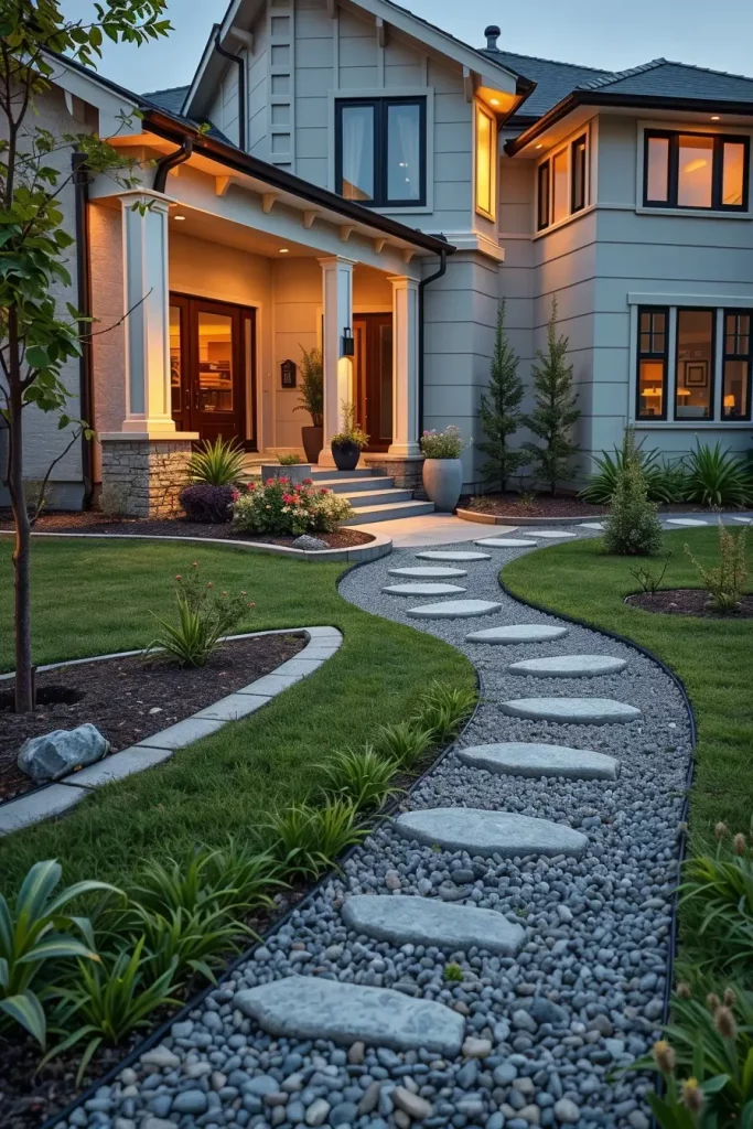 59 Simple Landscaping Front Yard 2026 Ideas For A Stylish And Modern Home