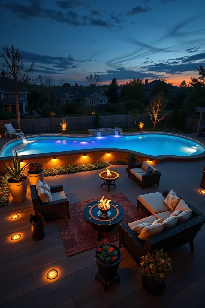 Outdoor Pool Area Above Ground 2026: Creative, Modern And Designer Backyard Ideas