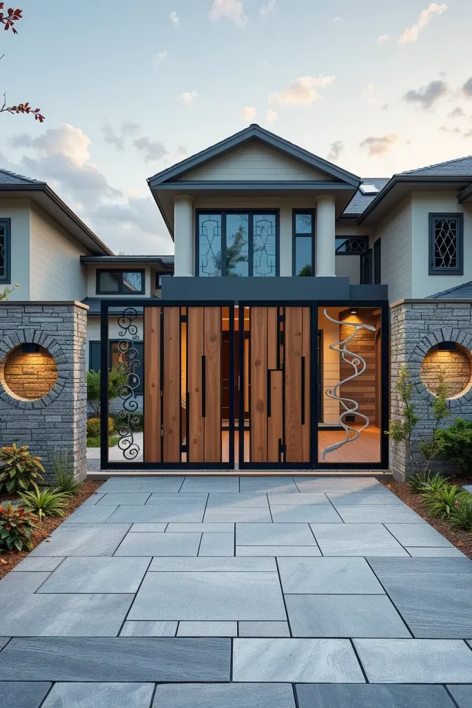 58 Front Yard Gate Ideas 2026: Creative, Modern, Carved & Unique Designer Entrances