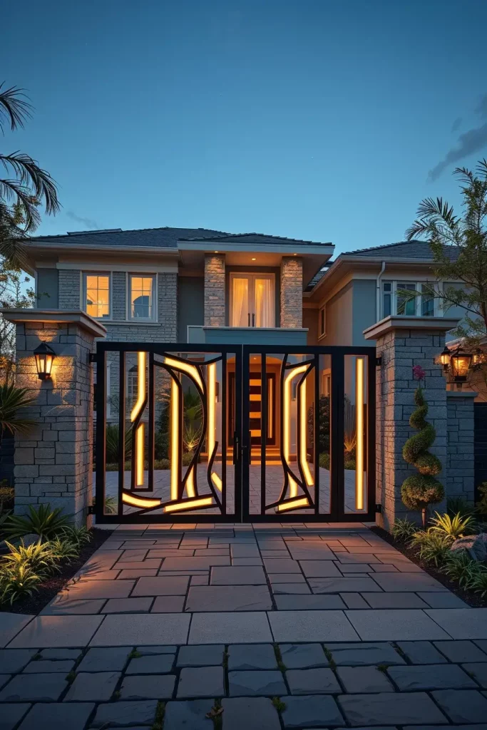 58 Front Yard Gate Ideas 2026: Creative, Modern, Carved & Unique Designer Entrances