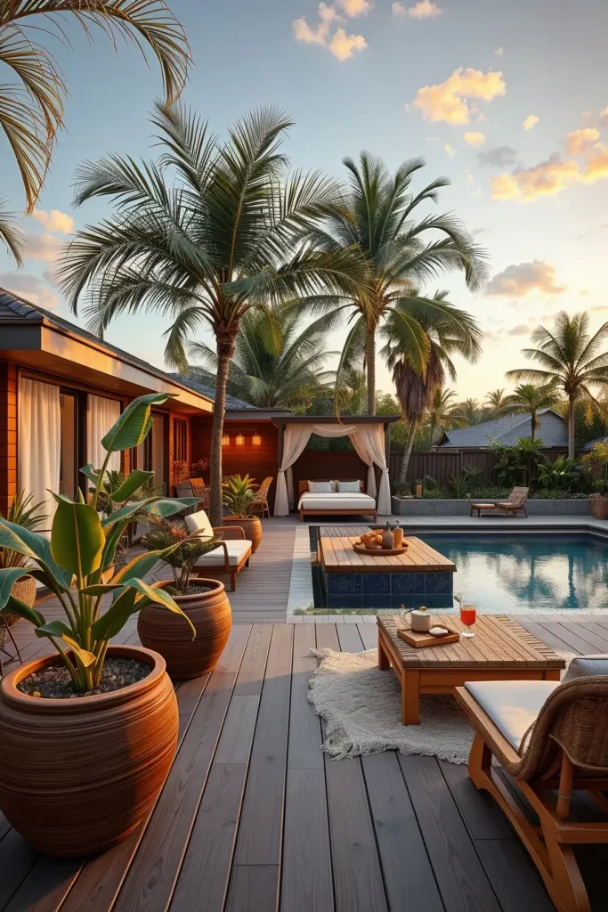 Outdoor Pool Area Above Ground 2026: Creative, Modern And Designer Backyard Ideas