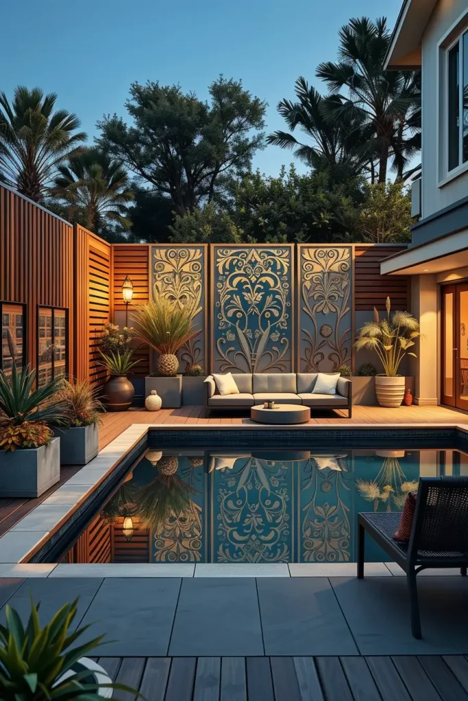 Outdoor Pool Area Above Ground 2026: Creative, Modern And Designer Backyard Ideas