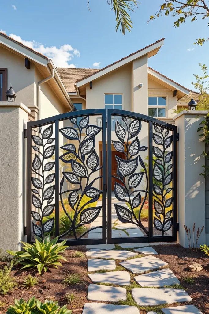 58 Front Yard Gate Ideas 2026: Creative, Modern, Carved & Unique Designer Entrances