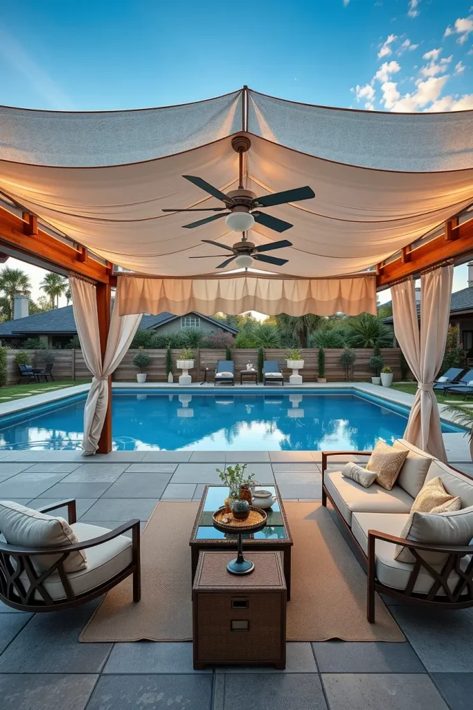 Outdoor Pool Area Above Ground 2026: Creative, Modern And Designer Backyard Ideas