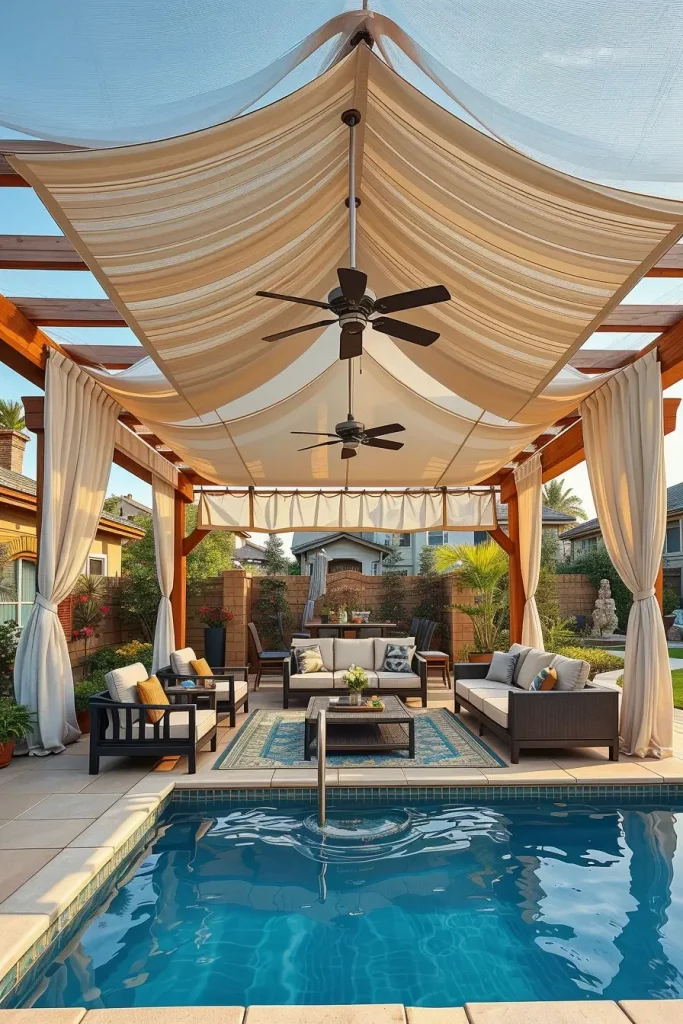 Outdoor Pool Area Above Ground 2026: Creative, Modern And Designer Backyard Ideas