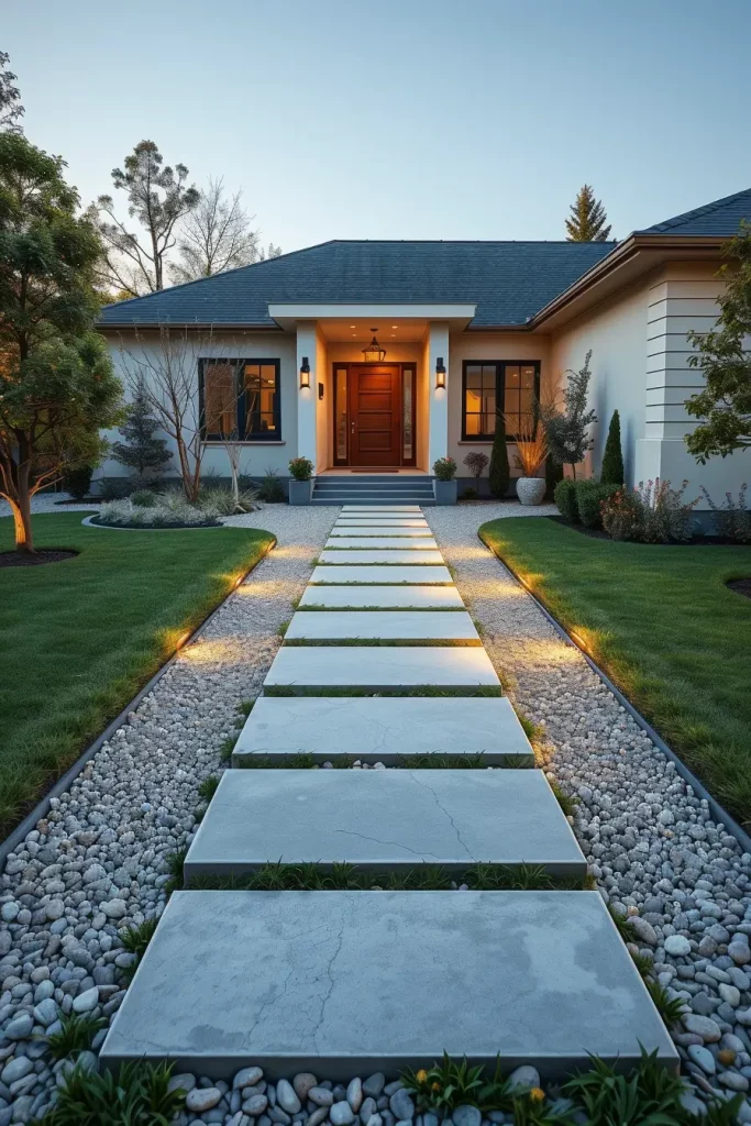 59 Simple Landscaping Front Yard 2026 Ideas For A Stylish And Modern Home