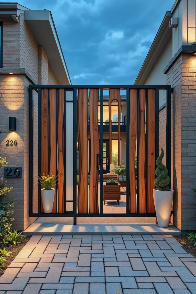 58 Front Yard Gate Ideas 2026: Creative, Modern, Carved & Unique Designer Entrances