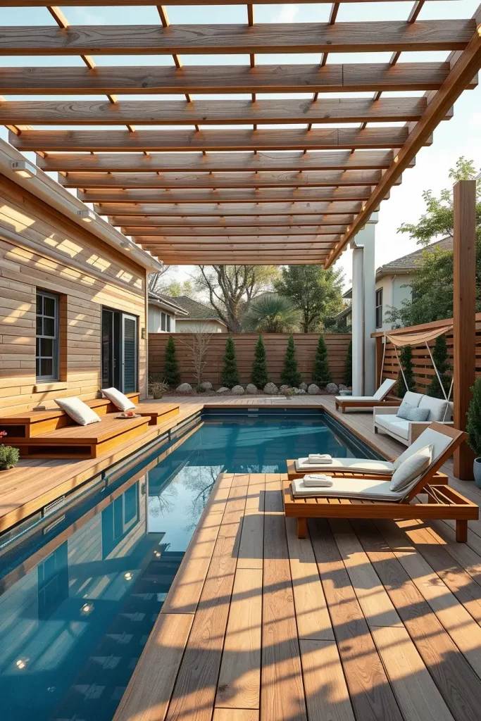 Outdoor Pool Area Above Ground 2026: Creative, Modern And Designer Backyard Ideas