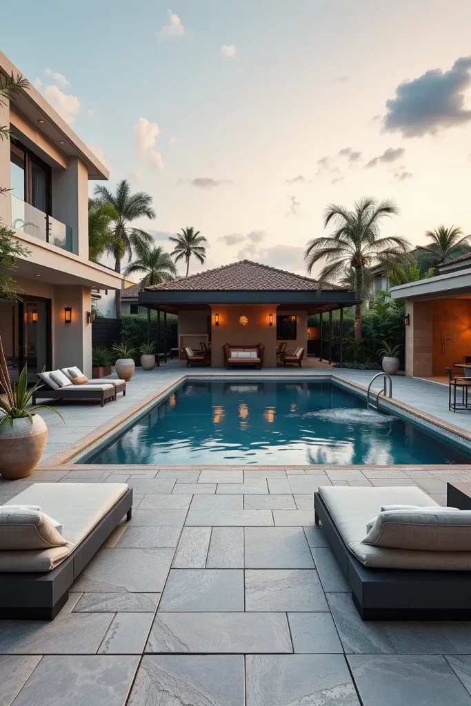 Outdoor Pool Area Above Ground 2026: Creative, Modern And Designer Backyard Ideas