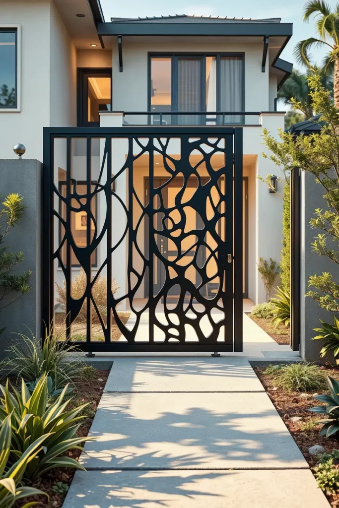 58 Front Yard Gate Ideas 2026: Creative, Modern, Carved & Unique Designer Entrances