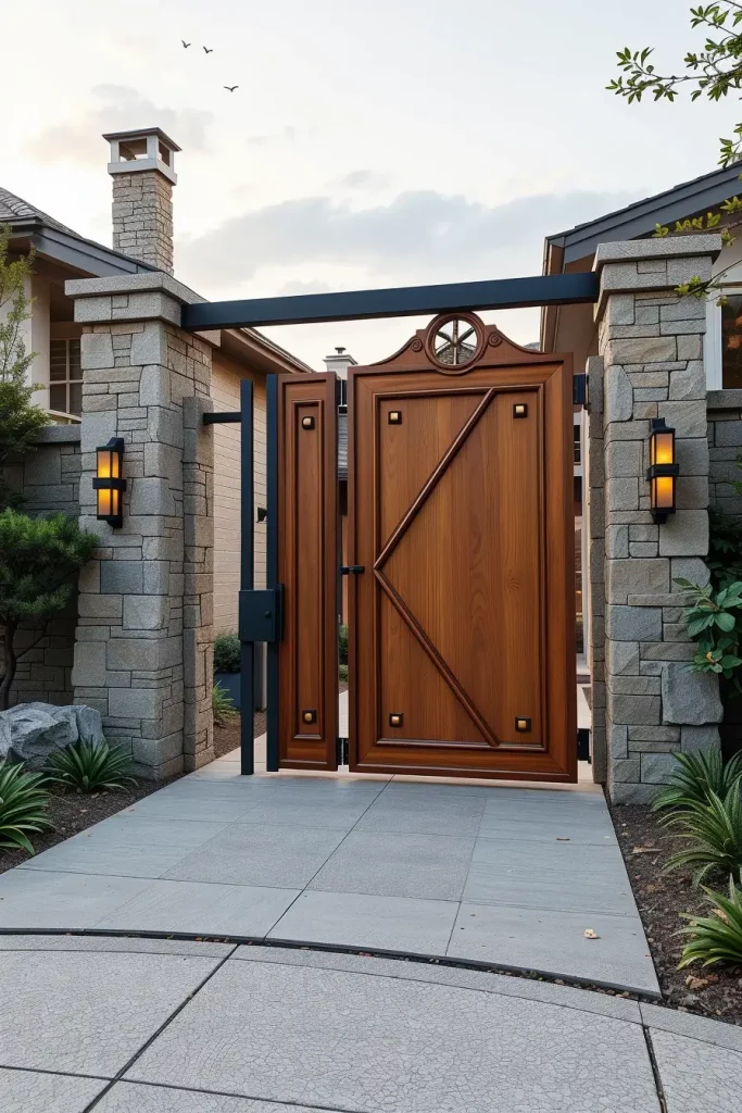 58 Front Yard Gate Ideas 2026: Creative, Modern, Carved & Unique Designer Entrances