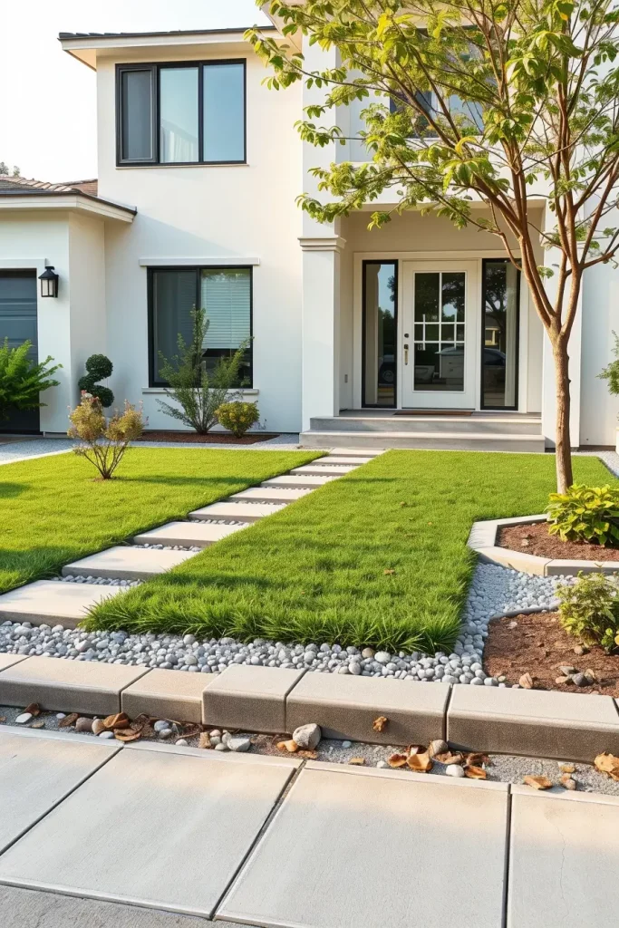 59 Simple Landscaping Front Yard 2026 Ideas For A Stylish And Modern Home