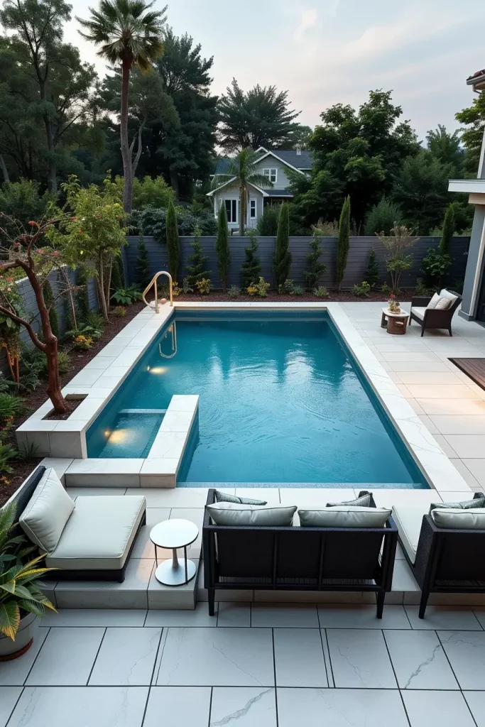 Outdoor Pool Area Above Ground 2026: Creative, Modern And Designer Backyard Ideas