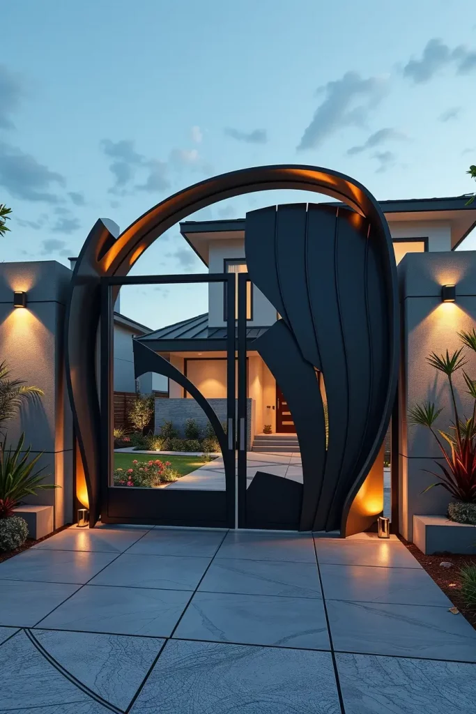 58 Front Yard Gate Ideas 2026: Creative, Modern, Carved & Unique Designer Entrances