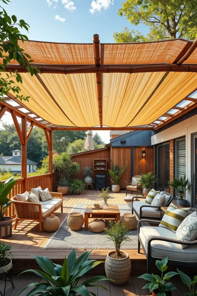 60 Deck Canopy Ideas For Sun 2026: Stylish Shade Solutions For Modern Outdoor Living
