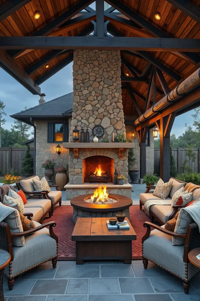 56 Farmhouse-Style Patio Ideas 2026 For Cozy And Rustic Outdoor Living