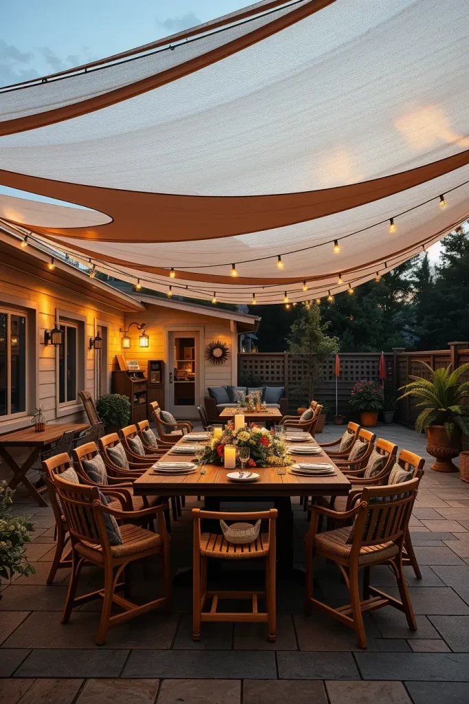 57 Sun Sail Shade Ideas For Your Outdoor Space 2026: Modern Patio & Backyard Trends