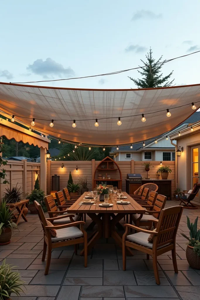 57 Sun Sail Shade Ideas For Your Outdoor Space 2026: Modern Patio & Backyard Trends