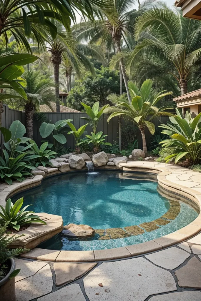 58 Luxury Small Pool Inspiration Ideas For Elegant Backyard Design