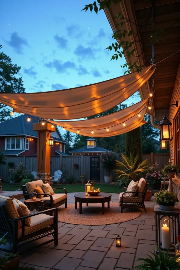 57 Sun Sail Shade Ideas For Your Outdoor Space 2026: Modern Patio & Backyard Trends