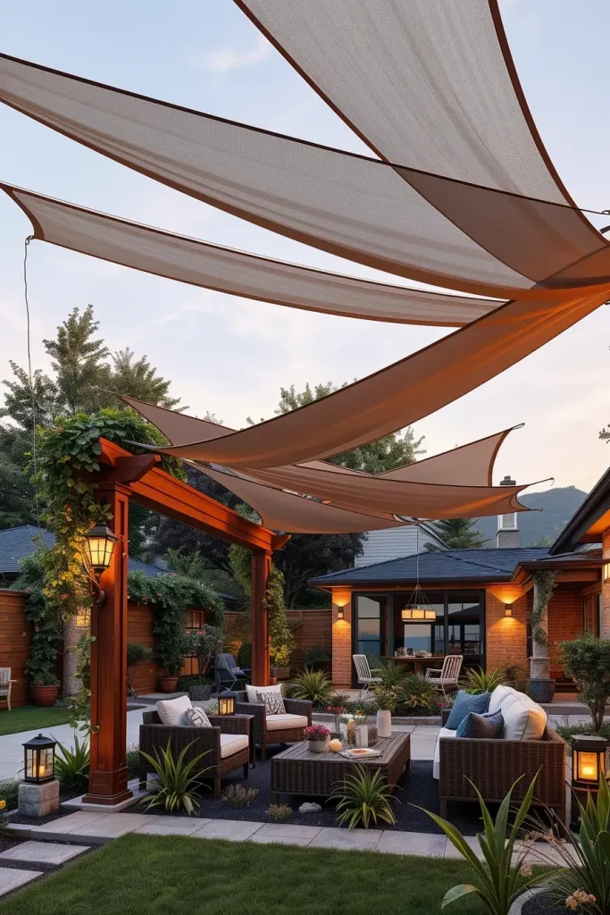 59 Sun Shade Sail Ideas Backyards 2026 For Stylish And Modern Outdoor Living