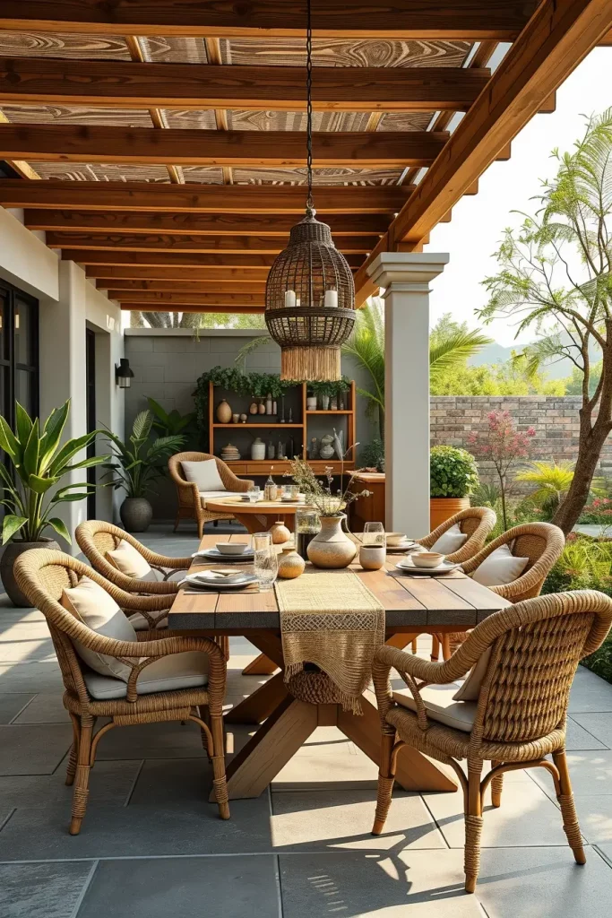 60 Boho And Natural Patio Design 2026 Ideas For A Cozy Outdoor Oasis