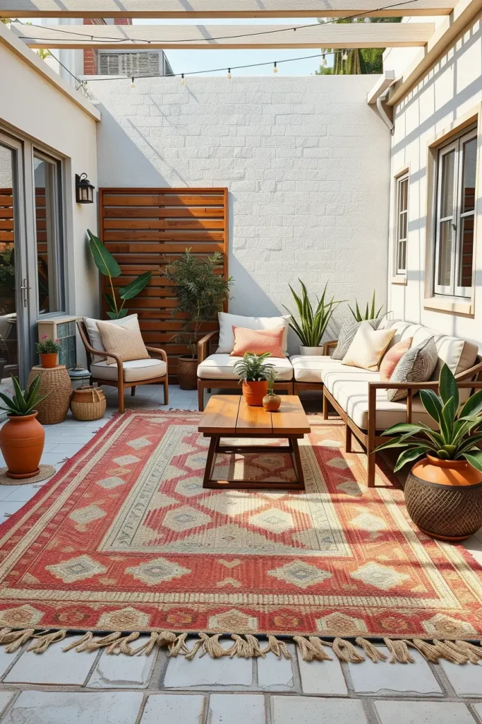 55 Boho Patio Ideas 2026 For A Stylish And Cozy Outdoor Retreat